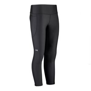 Medium Under Armour Women's HeatGear No-Slip Ankle Legging Black NWT